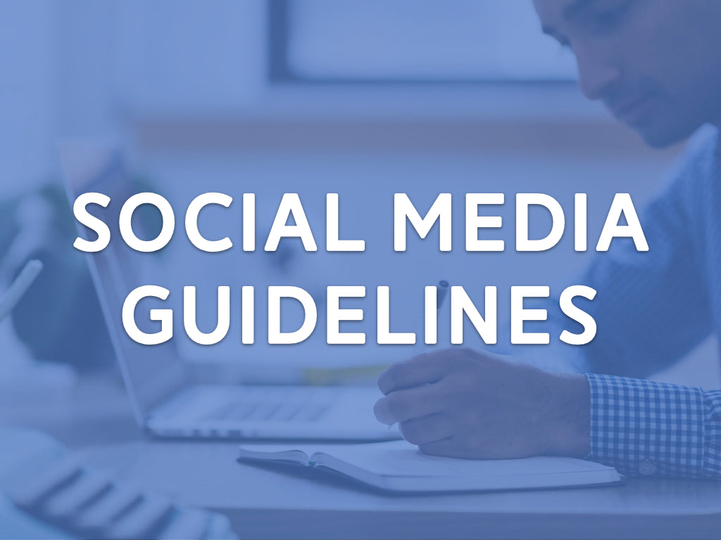 Social Media Guidelines
